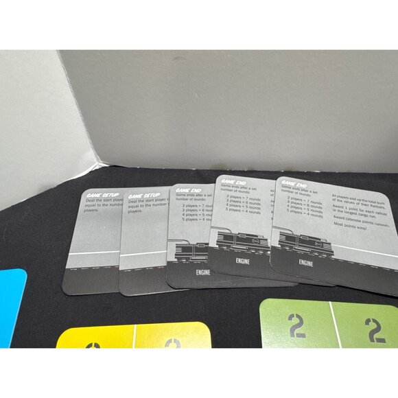 David Shorts Yardmaster Express Strategy Card Game Complete By Crash Games - Picture 10 of 16